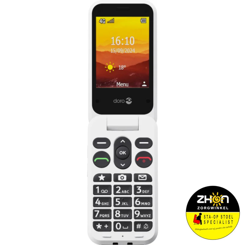 Doro Leva L20 Senioren mobiel rood/wit