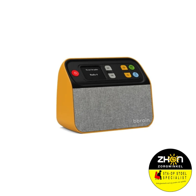 BBrain Muziekspeler Geel           
