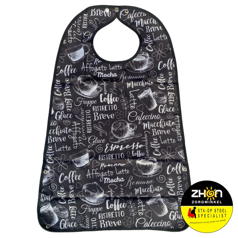 MultiMotion wasbare slab met print - Koffie