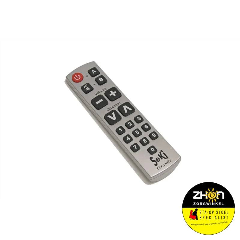 Grande afstandsbediening met cijfertoetsen - 2 apparaten 