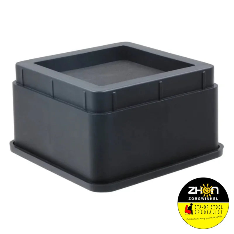 MultiMotion bedverhogers 5 cm Heavy Duty - Zwart