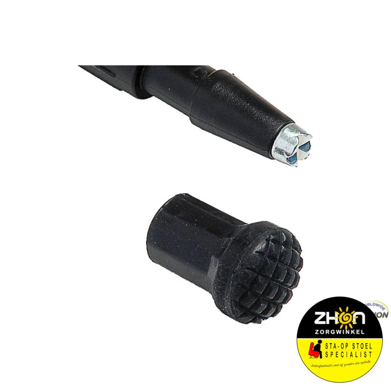 Rubberdop Steunstok Per 2 St.