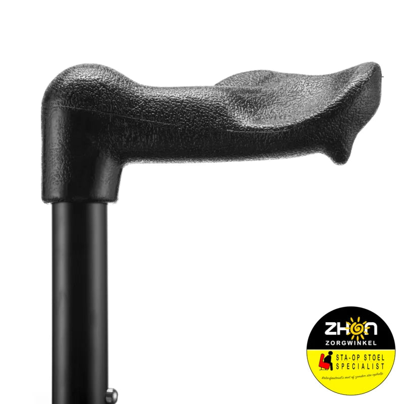 Walk-On anatomisch opv. wandelstok Black Matte Rechts