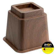MultiMotion bedverhogers 13 cm - Hout print