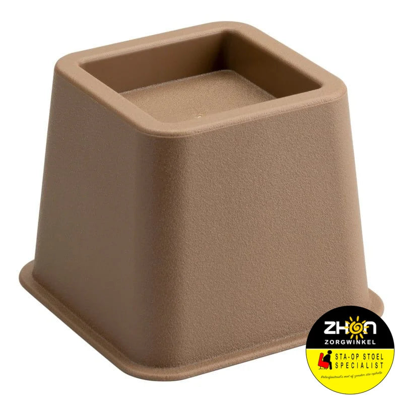 MultiMotion bedverhogers 8 cm - Bruin