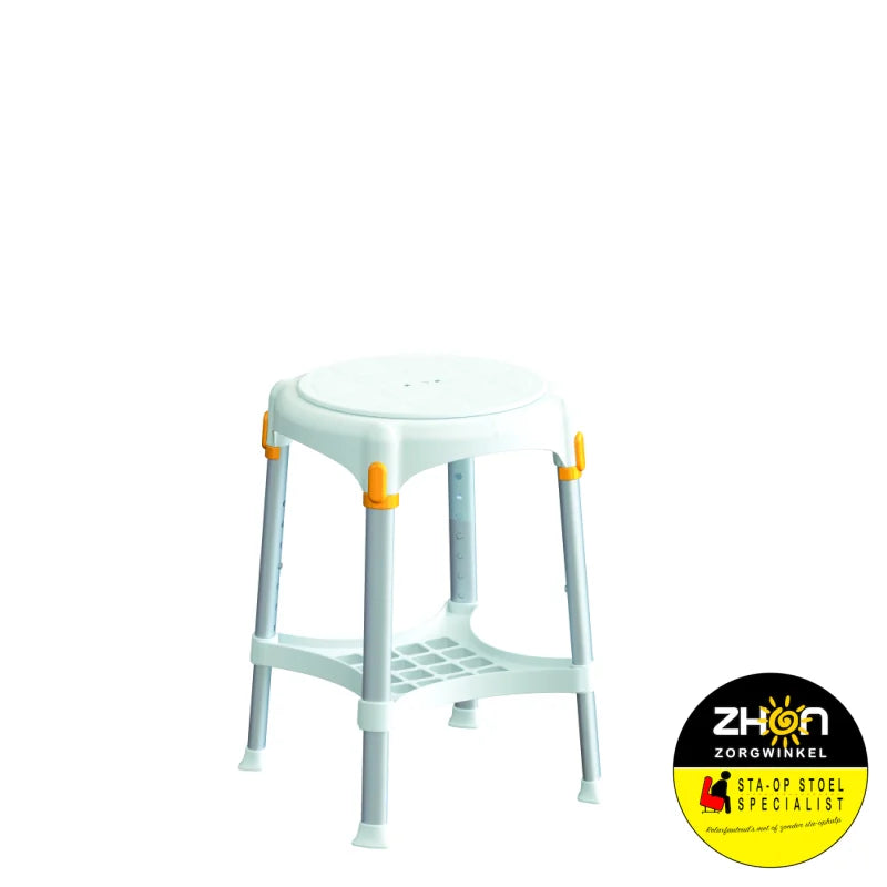 Douchekruk rond met draaischijf