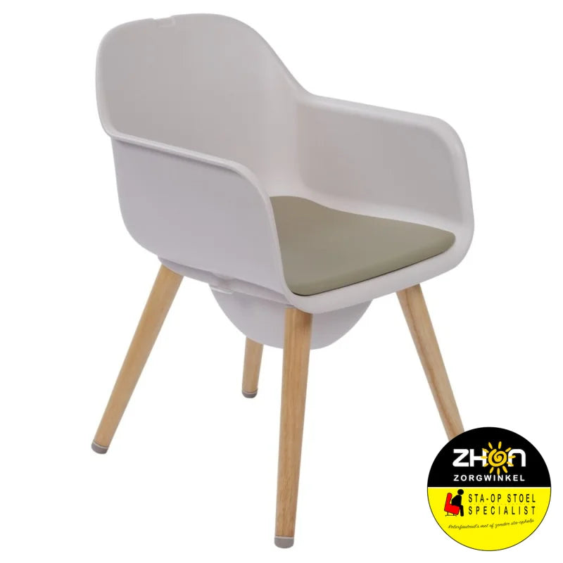 Spryly Poise toiletstoel - Cappuccino