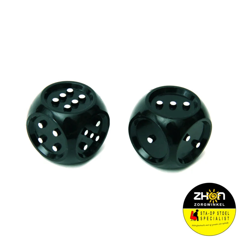 Dobbelst. Braille 3X3Cm/2Sts