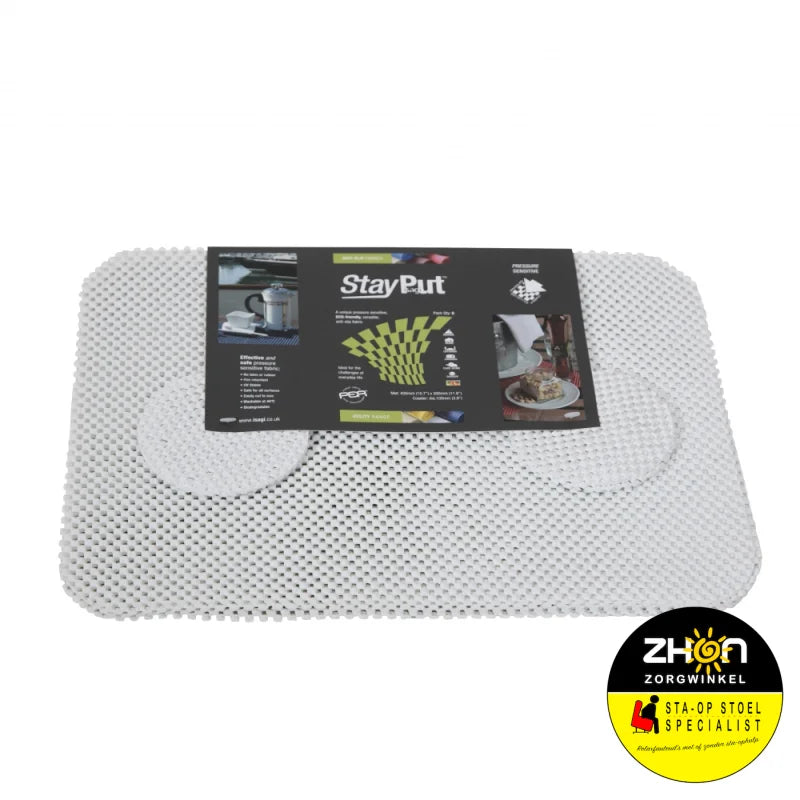 Anti-slip placemat en onderzetter set