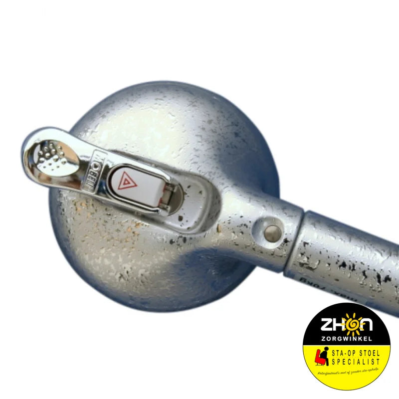 Mobiele wandbeugel chroomlook