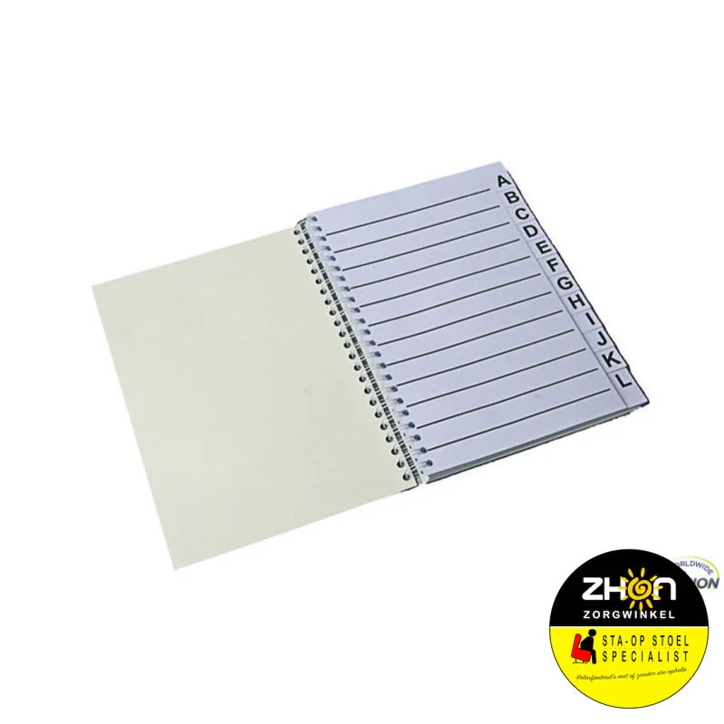 Adressenboek Formaat A4
