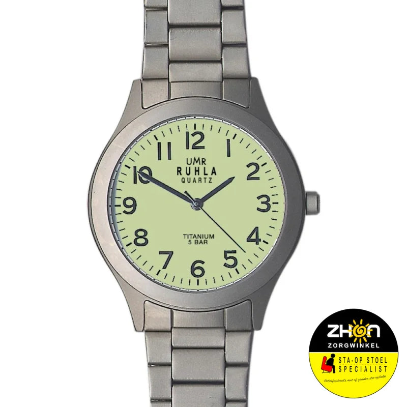Ruhla Titanium horloge en band Gele WP 3