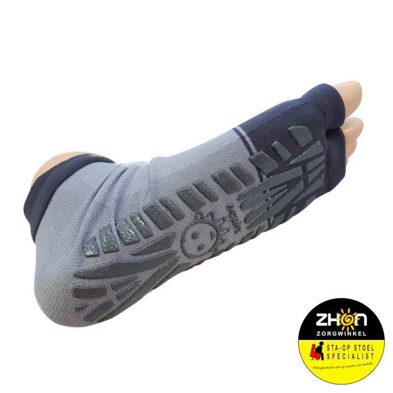 Anti-slipsokken Basic Kids grijs