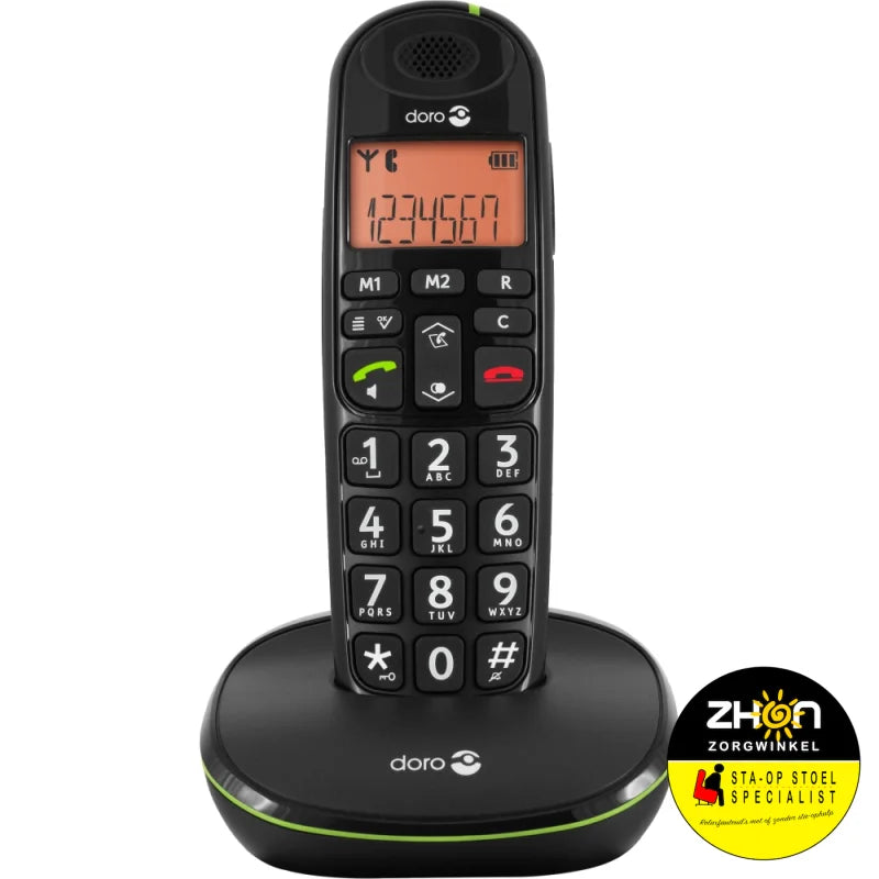 PhoneEasy 100w draadloze duo telefoonset                               