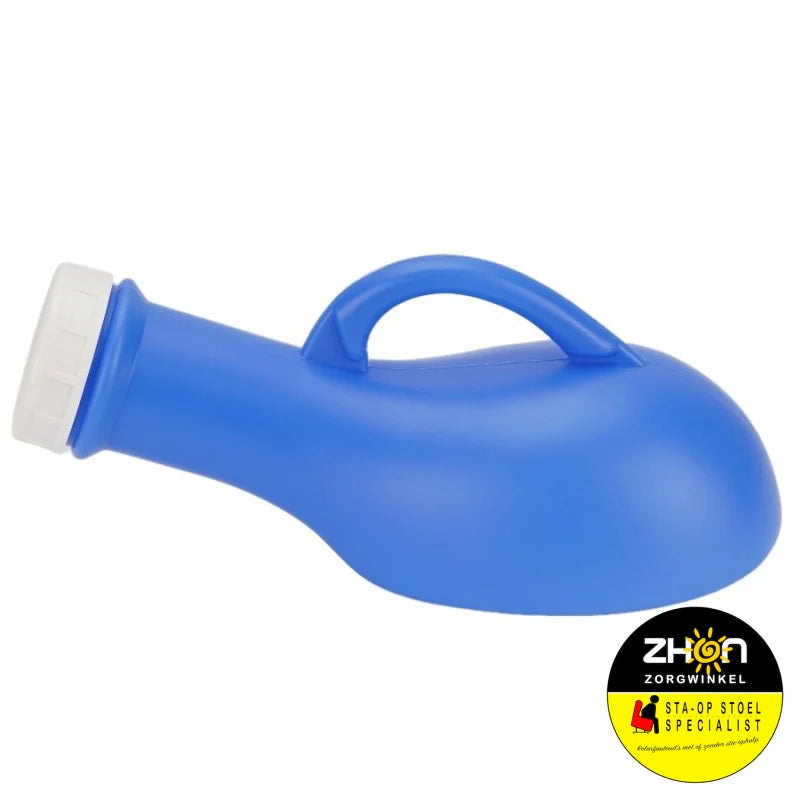 MultiMotion Urinaal unisex met schroefdop - Blauw