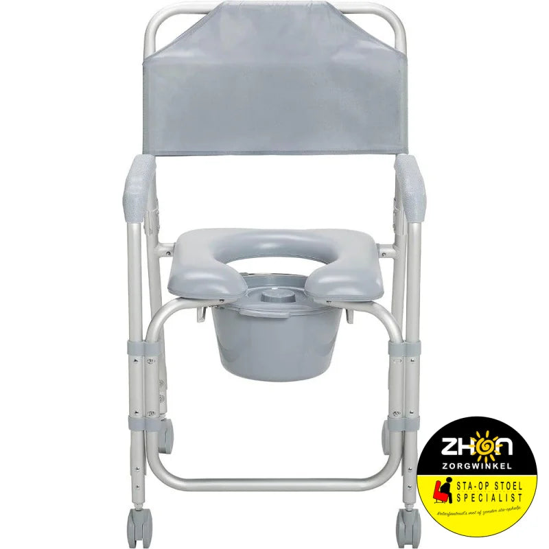 MultiMotion Douche- /toiletstoel op wielen lichtgewicht aluminium 