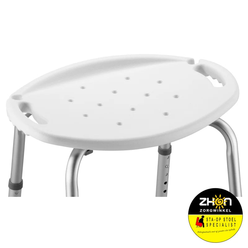 MultiMotion douchekruk ovaal - Wit