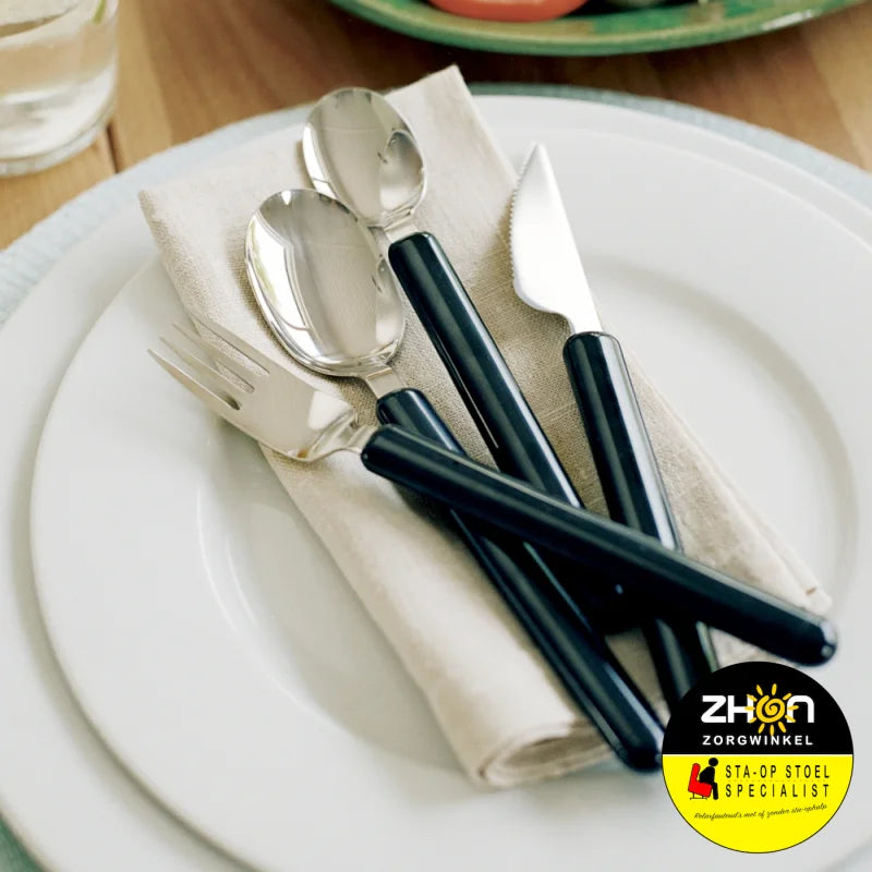 Lichtgewicht bestek met dunne handgreep