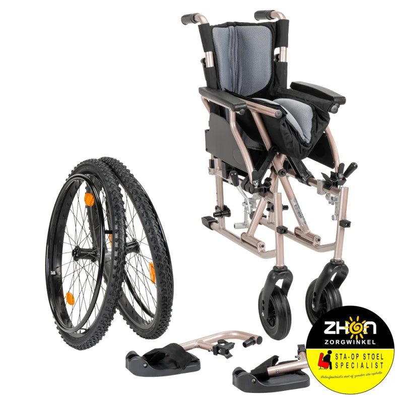 MultiMotion M10 rolstoel - Champagne - 45 cm zitbreedte