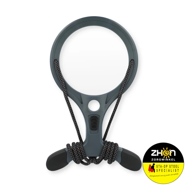 Vergrootglas nekmodel 11,5cm met led