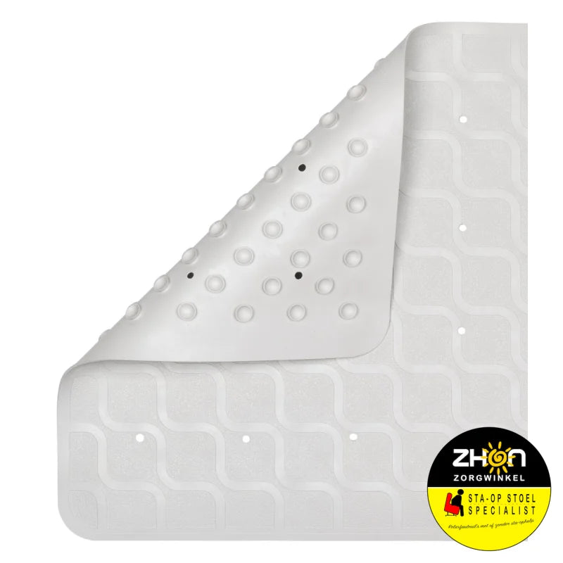 MultiMotion douchemat / badmat antislip - 70 x 40 cm Wit