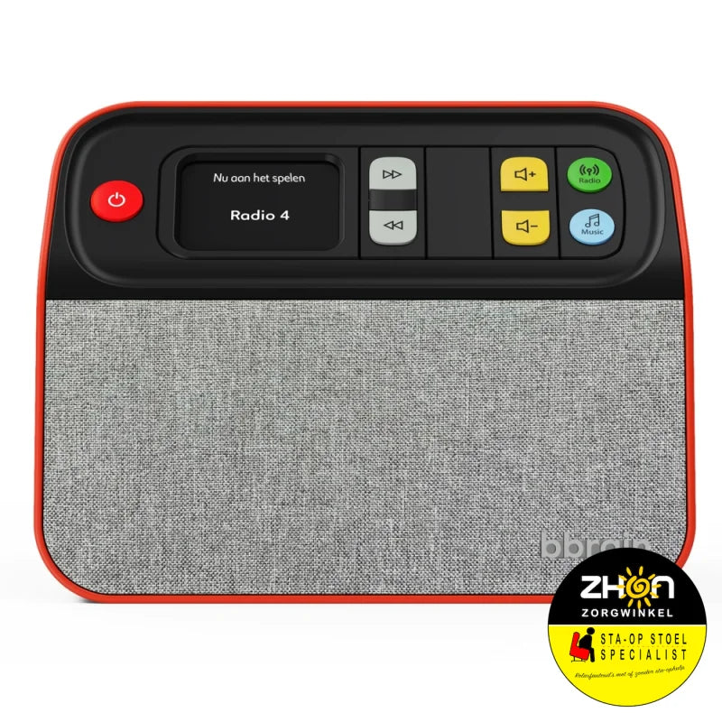 BBrain Muziekspeler Rood            