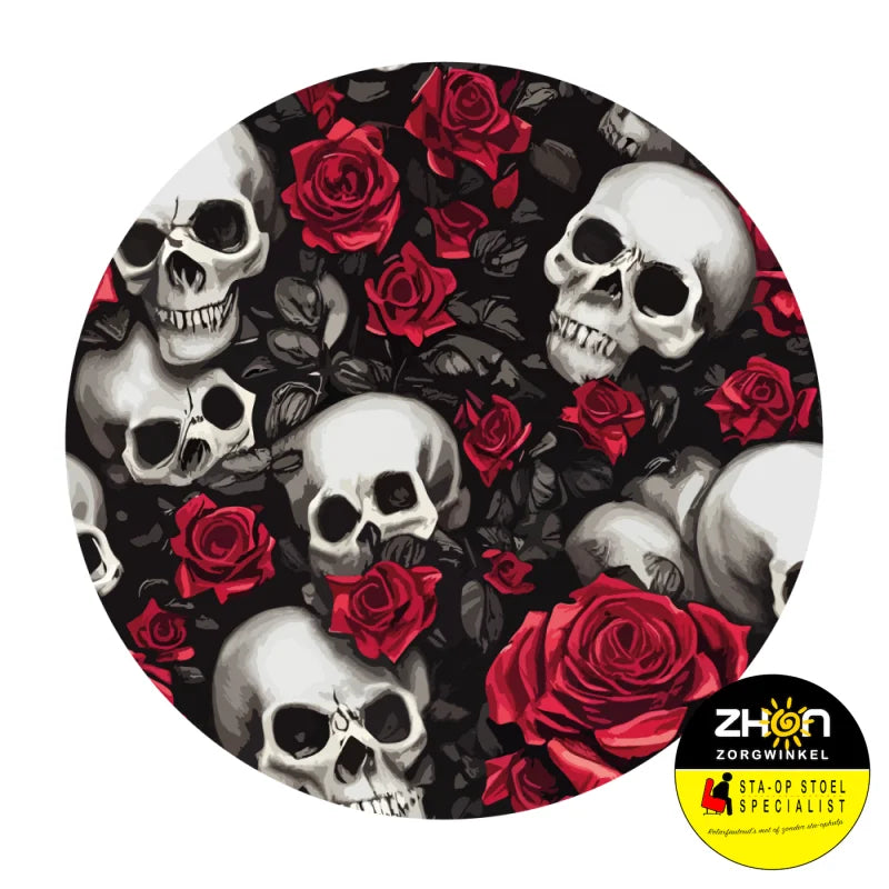 MyCover stokhoes doodskop & rozen (2st)