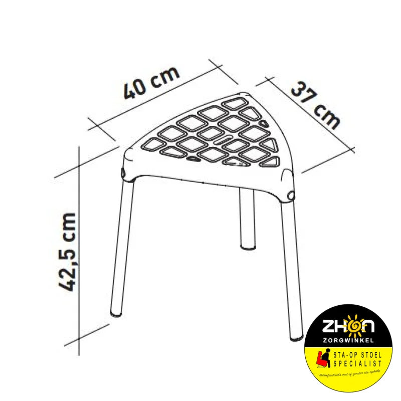 Douchekruk – driehoek