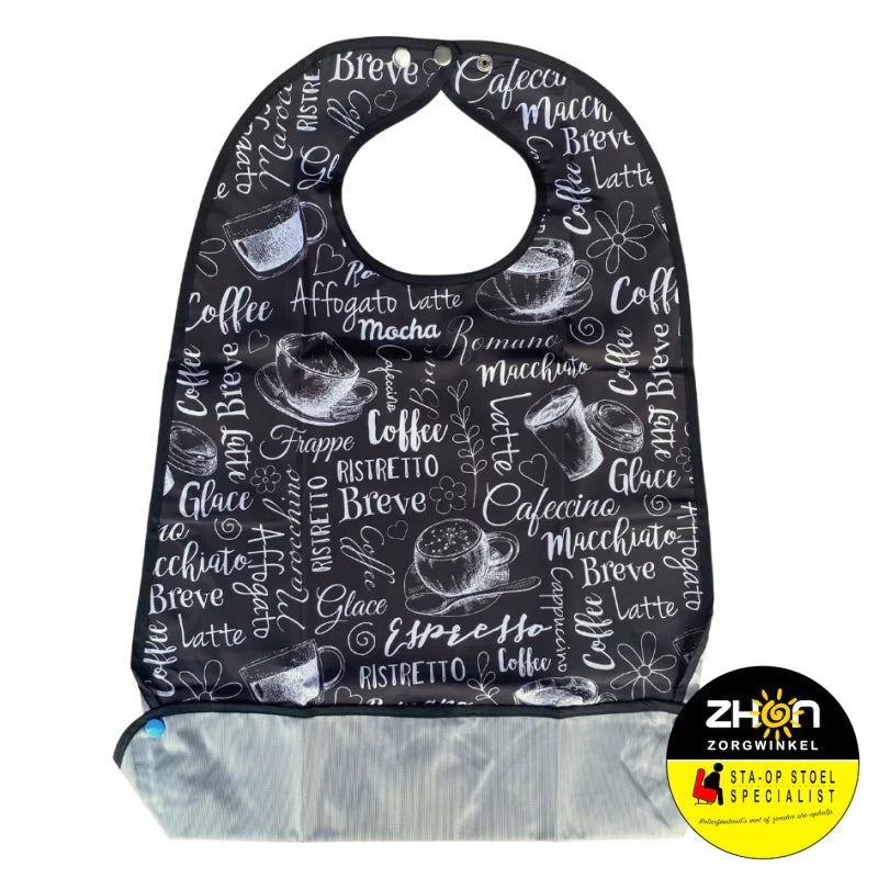 MultiMotion wasbare slab met print - Koffie