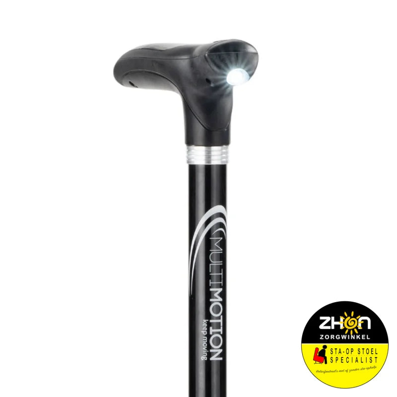 MultiMotion Wandelstok met verwarmd handvat en lampje