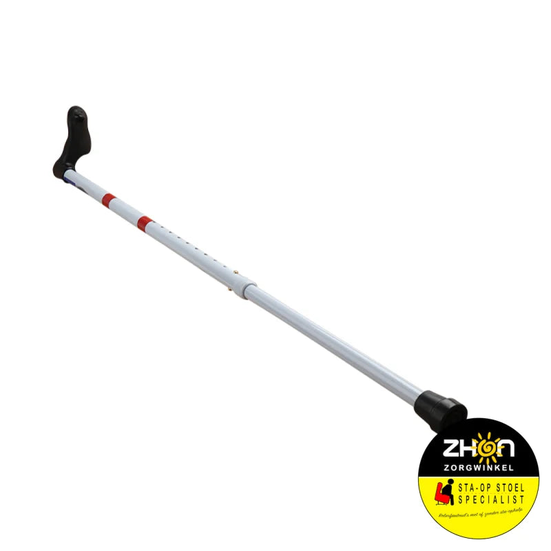 Steunstok T Alu. Linksgevormd