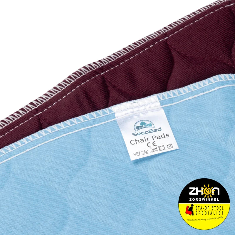 MultiMotion wasbare stoel onderlegger - Maroon