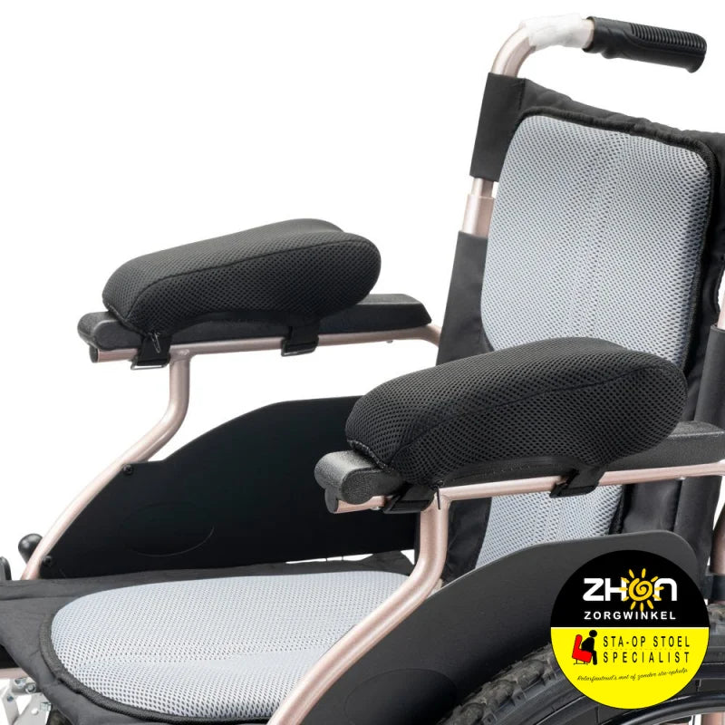 MultiMotion Armsteun pads met gel voor rolstoel