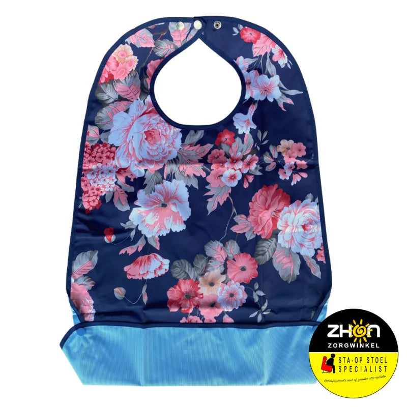 MultiMotion wasbare slab met print - Roze bloemen