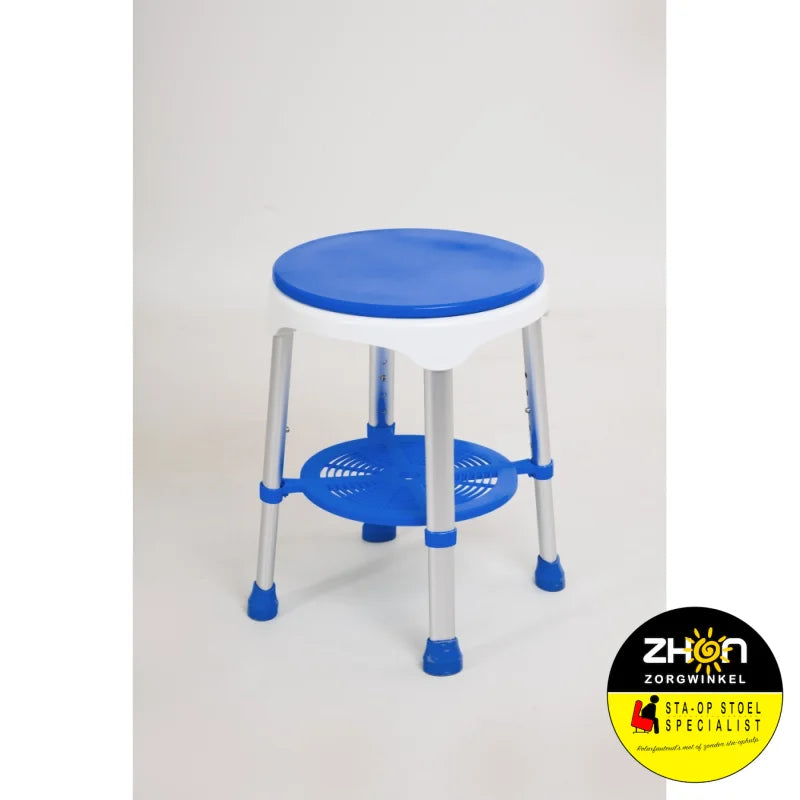 Luxe douchekruk met draaibare zitting