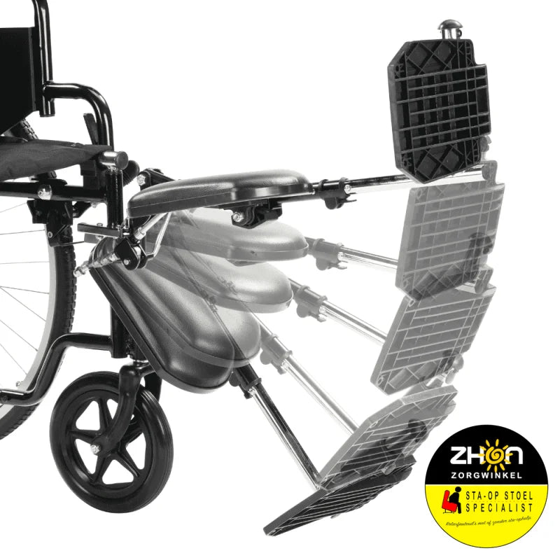MultiMotion comfort beensteun staal - Links