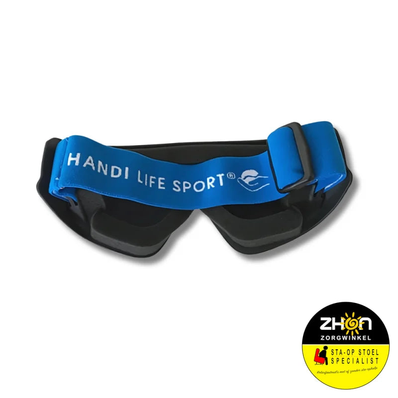 Oogbedekker Justa blindsport blauwe band