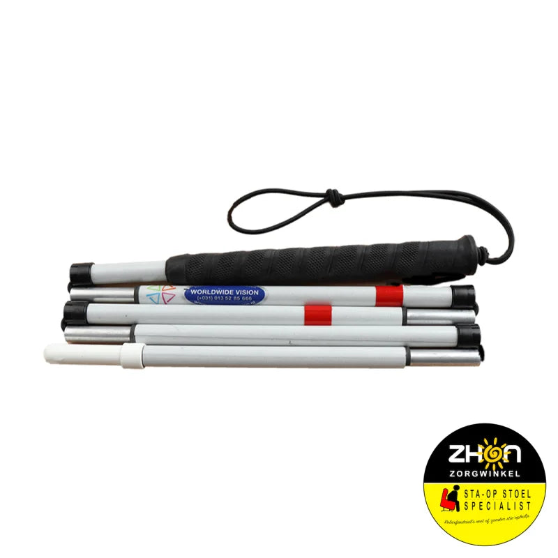 Taststok opvouwbaar carbonfiber 110 cm