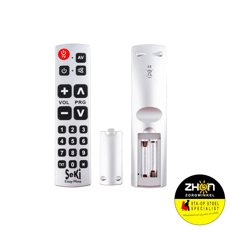 Easy Plus afstandsbediening met cijfertoetsen - 1 apparaat