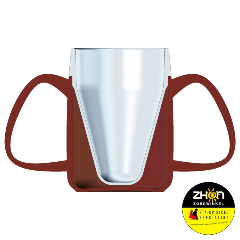 Conische ergobeker 160ml Antraciet