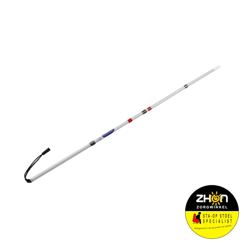 Herkenningsstok opvouwbaar in 4 delen         