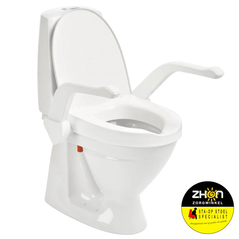 Etac My-Loo toiletverhoger met armsteunen - 6 cm