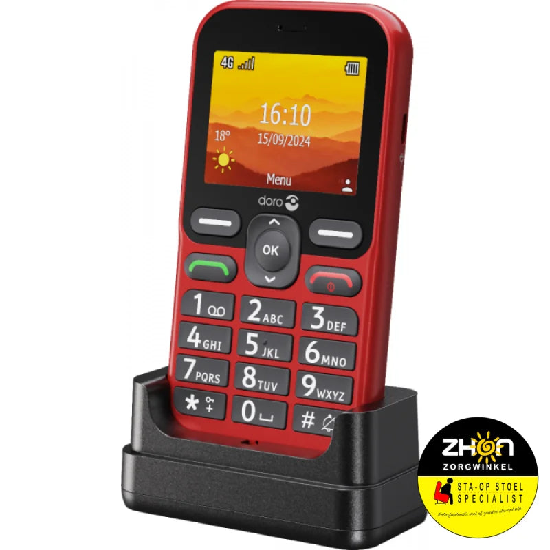 Doro Leva L10 Senioren mobiel rood