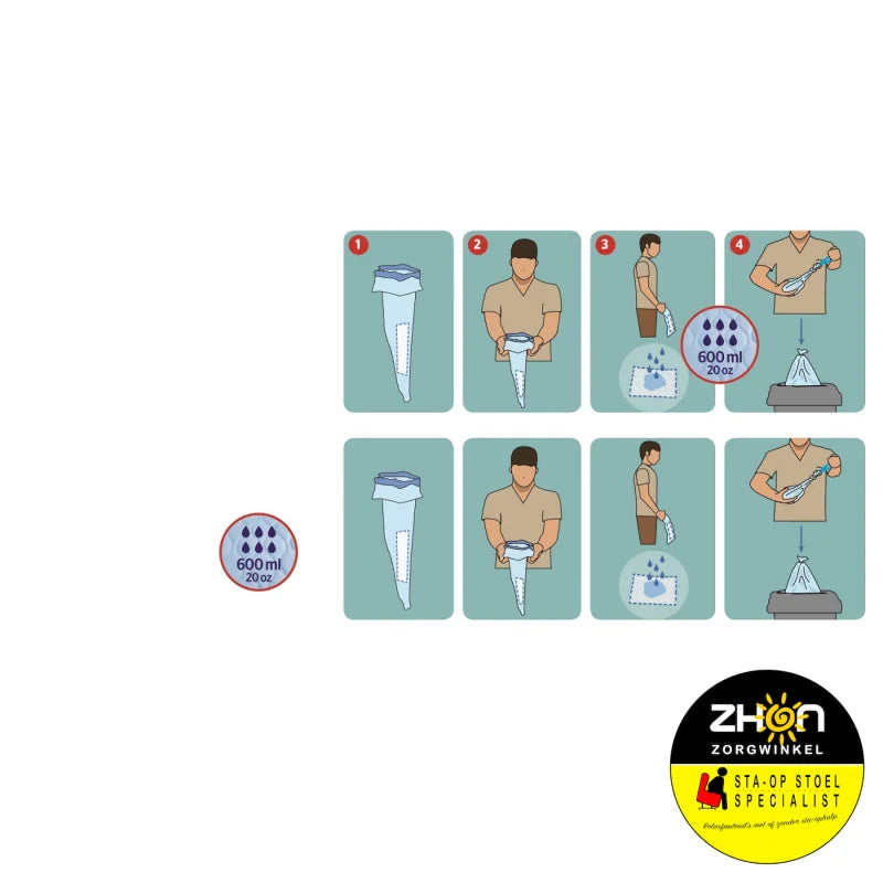 Hygiënische opvangzakken     