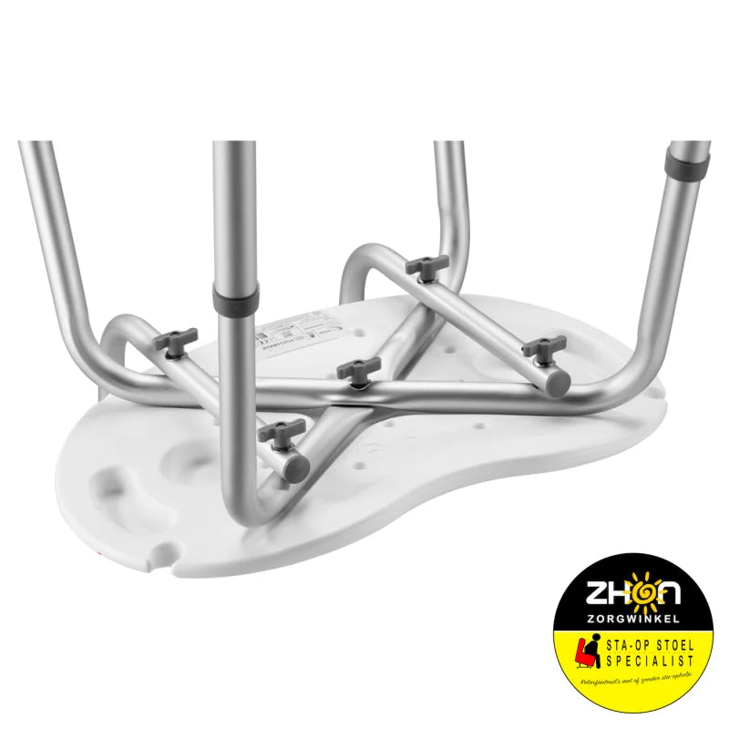 MultiMotion douchestoel ovaal - Wit