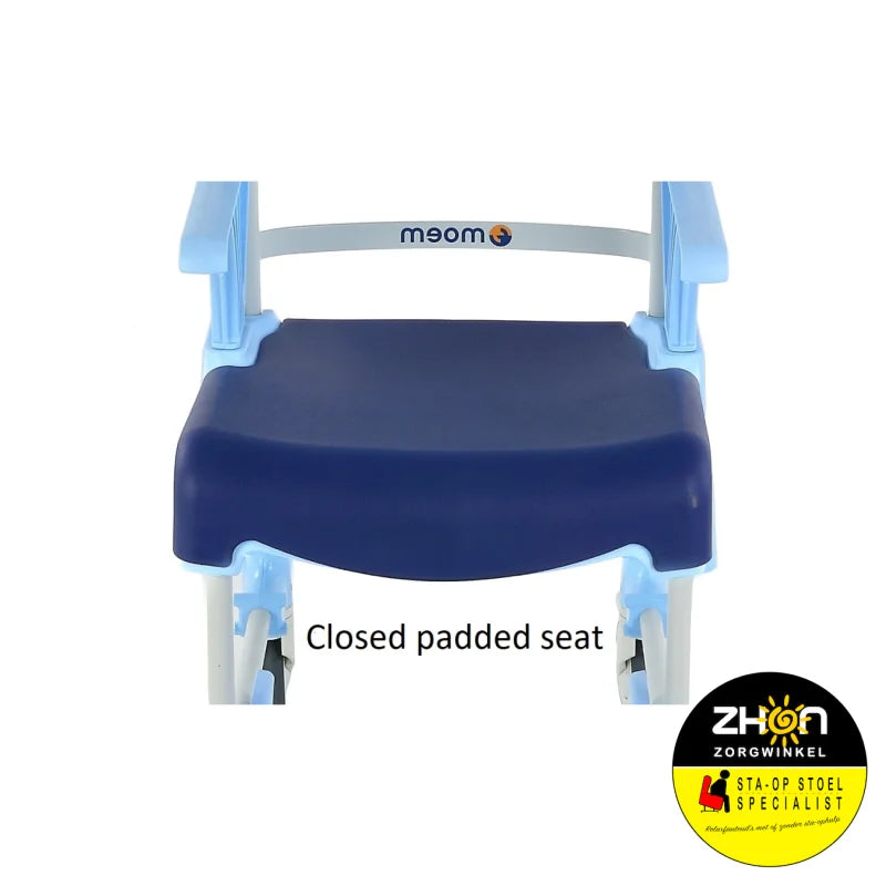 Mobiele douche- en toiletstoel        