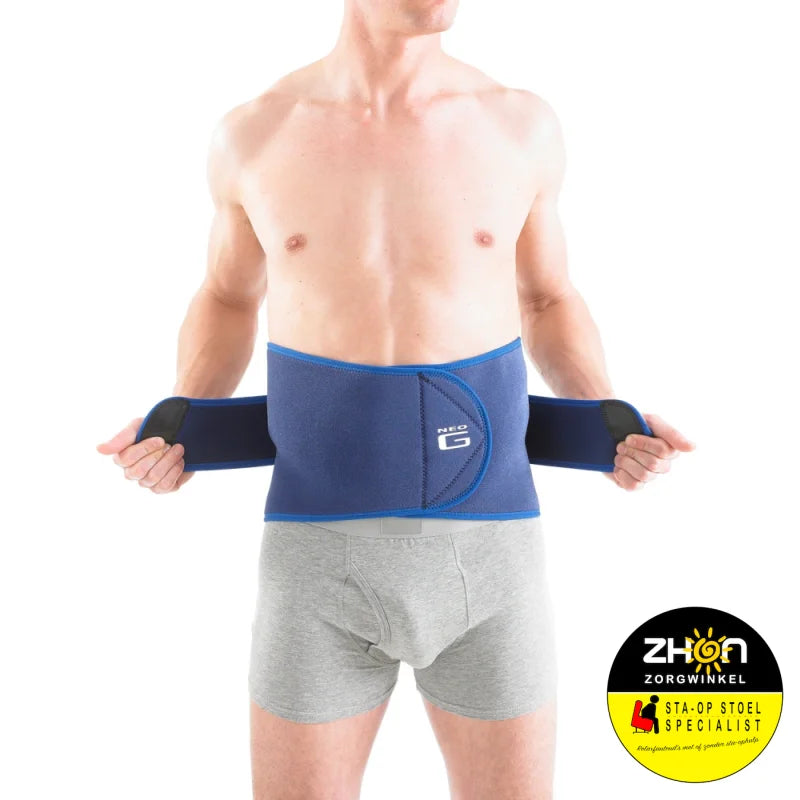 Rugband met baleinversteviging