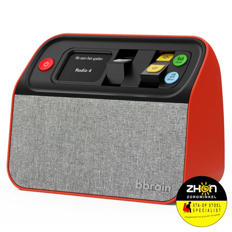 BBrain Muziekspeler Rood            
