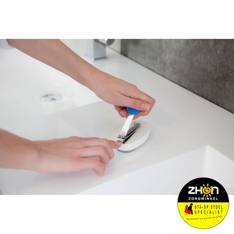 Kleine nagelschaar op blok