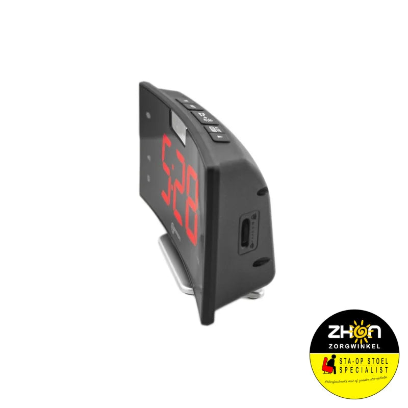 Wake 'n Shake Curve Alarm Clock         